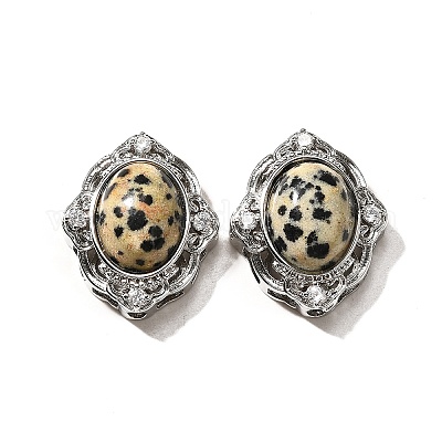 Многорядные звенья из натуральной далматинской яшмы KK-M304-04P-09-1