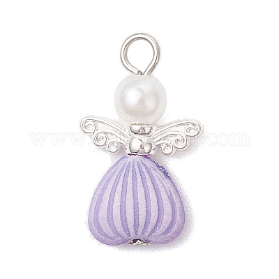 Бусины из искусственного жемчуга из АБС-пластика PALLOY-JF04125-1