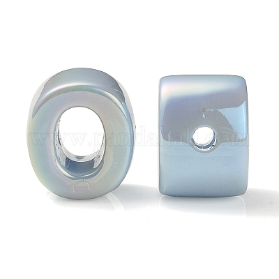 УФ-покрытие радужными переливающимися акриловыми бусинами OACR-C012-01H-1-1