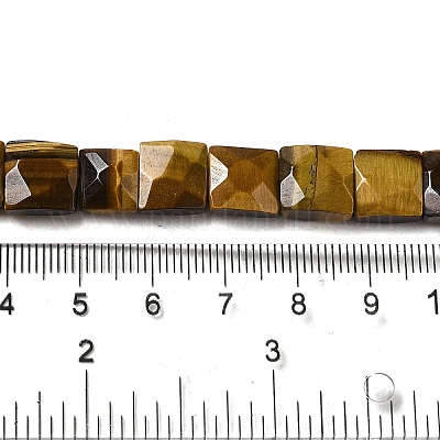 Chapelets de perles d'œil de tigre naturel&nbsp;G-C109-A07-01-1