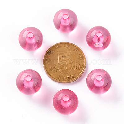 Прозрачные акриловые бусины&nbsp;MACR-S370-A12mm-704-1