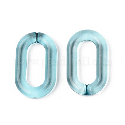 Прозрачные акриловые связывая кольца OACR-T024-02-J07-1