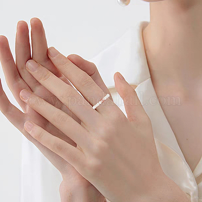 2 нить бусин из натурального культивированного пресноводного жемчуга PEAR-FI0001-01-1