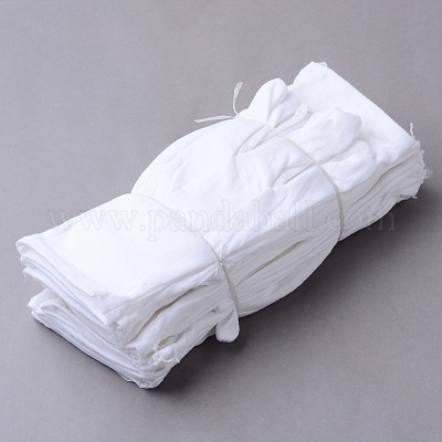 Хлопчатобумажные перчатки&nbsp;AJEW-R061-01-1