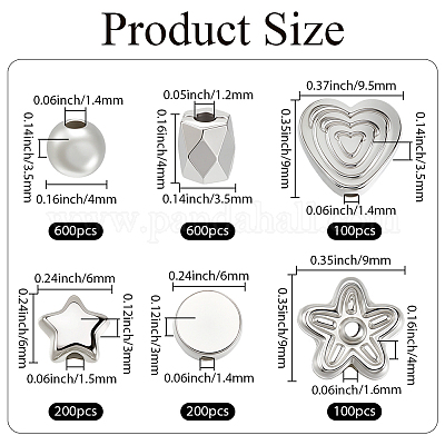 1800шт 6 стиля пластиковые бусины ccb&nbsp;CCB-PA0001-14P-1