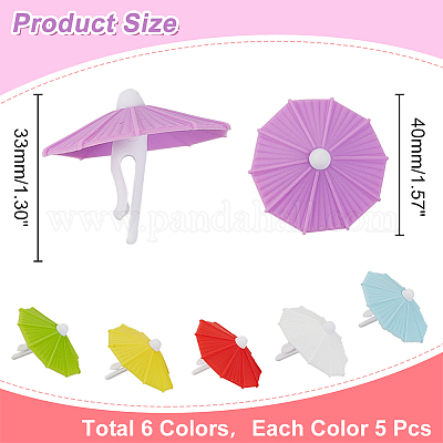 Силиконовые подвески для бокалов&nbsp;AJEW-WH0038-46-1