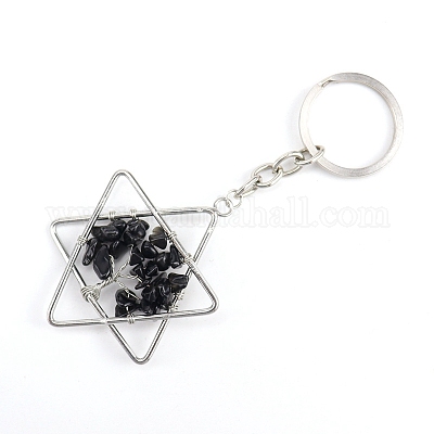 Llaveros de piedras preciosas&nbsp;PW-WG361CF-05-1