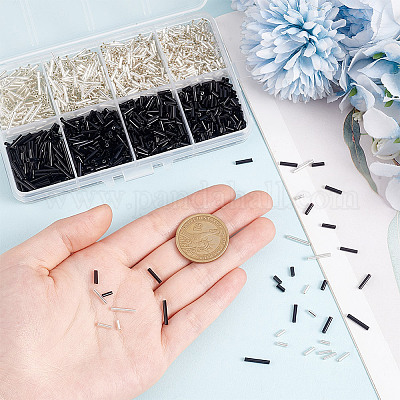 1692 шт. 8 вида стеклянных витых бусин SEED-GO0001-05B-1