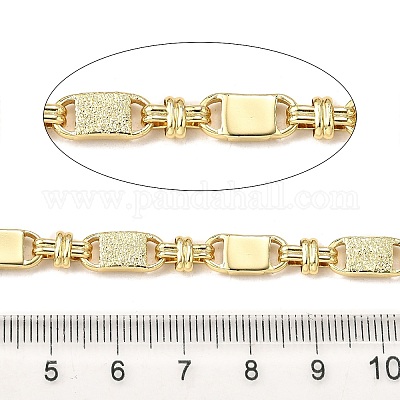 Латунные овальные звенья цепи CHC-C014-06G-1