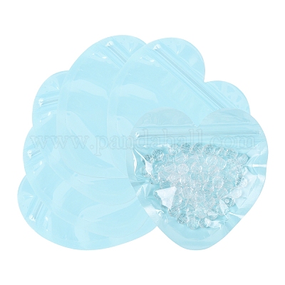 50 шт. OPP упаковочные пакеты с застежкой-молнией ABAG-YW0001-13C-1