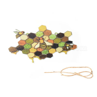 Décorations murales suspendues en acrylique&nbsp;HJEW-WH0014-89-1