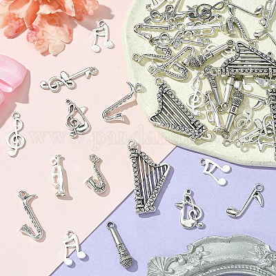 50шт 10 стиля подвески из цинкового сплава в тибетском стиле FIND-YW0005-12-1