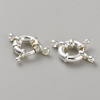 Латунная застежка пружинного кольца KK-WH20010-003B-S-1