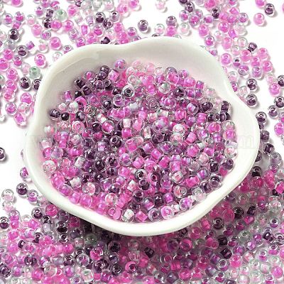 Прозрачный стеклянный круглый бисер X1-SEED-B001-05A-02-1