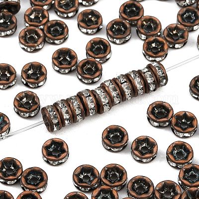 Латунные бусины разделители для поставки стразов RB-A014-Z5mm-01R-NF-1