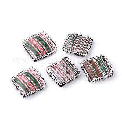 Синтетические имперские бусы из яшмы G-S241-03-1