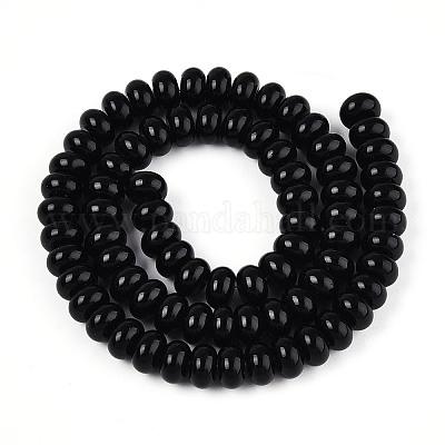 Непрозрачные с напылением стеклянные бусины GLAA-ZX008-8mm-18F-1