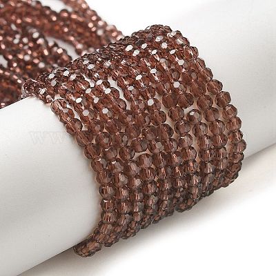 Прозрачные стеклянные бусины EGLA-A035-T3mm-D13-1