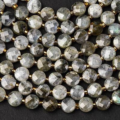 Природные лабрадорита бисер нитей G-K389-B66-01-1
