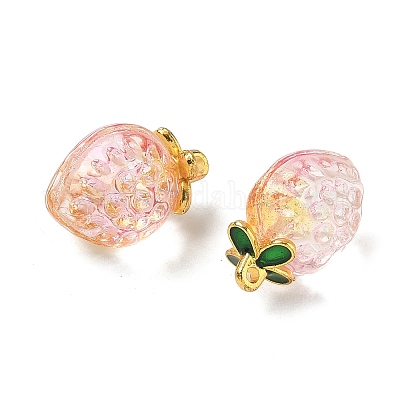 Прозрачные стеклянные подвески GLAA-P072-03G-09-1