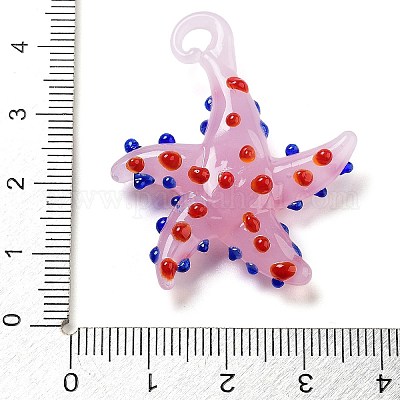 Подвески лэмпворк ручной работы LAMP-A004-05G-1