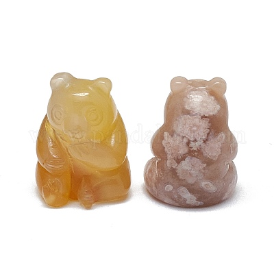 Украшение дисплея скульптуры агата вишневого цвета G-F719-55C-1