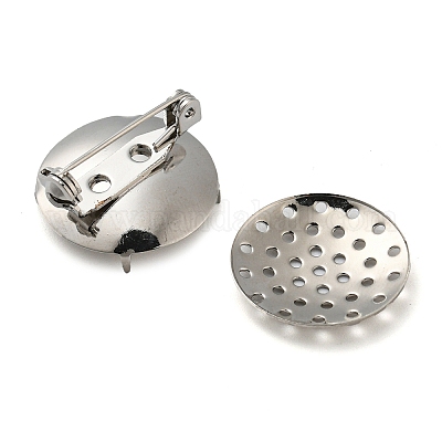 Фурнитура для броши из латунного сита FIND-R144-07P-1