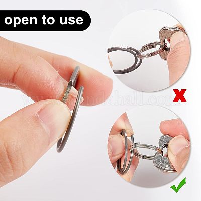 Разрезные кольца из титанового сплава FIND-CA0004-64-1