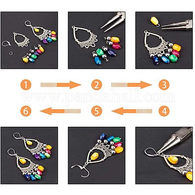 Фурнитура для сережек-гвоздиков из нержавеющей стали 304 STAS-NB0004-26-1