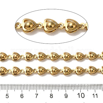 Ионное покрытие (ip) 304 нержавеющая сталь сердцевидные цепи CHS-Q006-02G-1