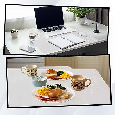 Прозрачные салфетки из пвх AJEW-WH20072-18B-1