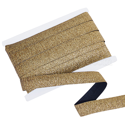 Плоский полиэстер эластичный шнур DIY-WH0678-09B-1