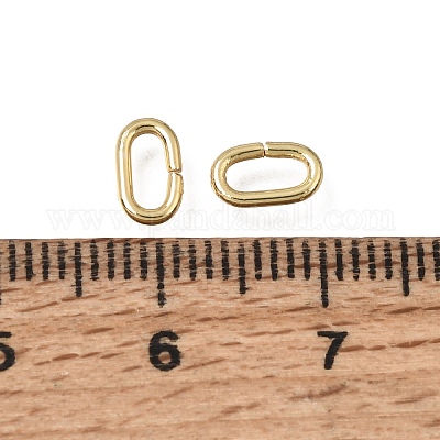 Messing Open Ringe springen&nbsp;KK-CBA45CF-01G-1