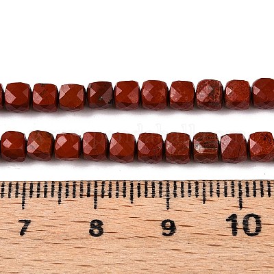 Натуральные красные яшмы бусы пряди G-N342-130-1