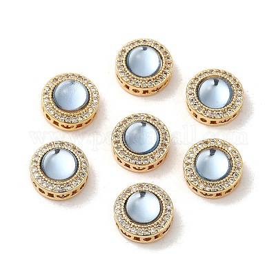 Латунные микро проложить кубического циркония многожильных соединения KK-M270-18G-02-1