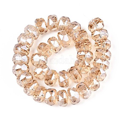 Гальванизируйте прозрачное стекло бисер нитей EGLA-N022-04A-D16-1