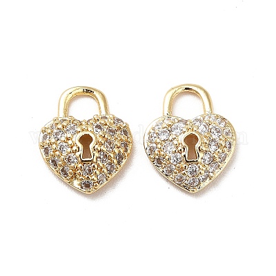 Латунные микро проложить кубического циркония подвески KK-M233-26G-1