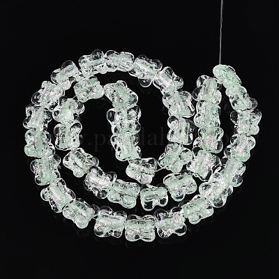 Бусы лэмпворк ручной работы LAMP-N028-03C-1