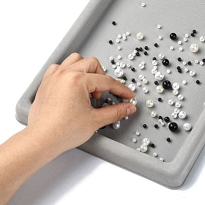 Пластиковый лоток для бусинок для изготовления колье и браслетов ODIS-YW0001-03-1
