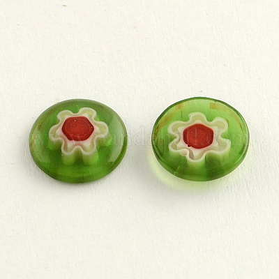 Ручной Millefiori стекло кабошоны LK-R005-19-1