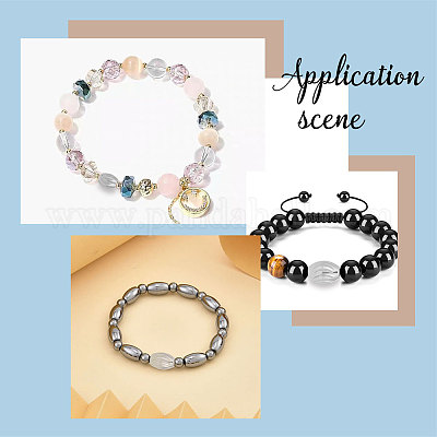 24 шт. 4 стиля 201 бусины из нержавеющей стали STAS-AR0001-56-1