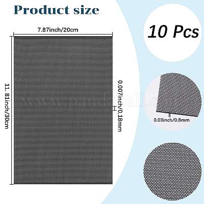 ПВХ пластиковые листы с отверстием AJEW-WH20006-262B-01-1