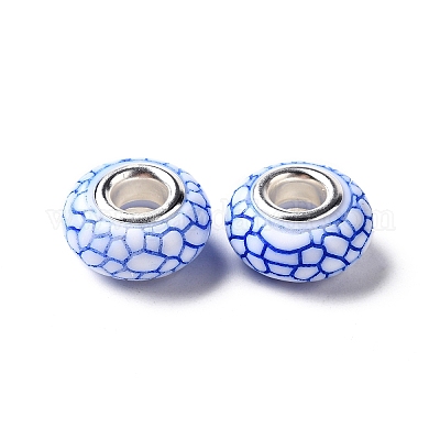 Непрозрачная смола европейский бисер RESI-C055-01G-1