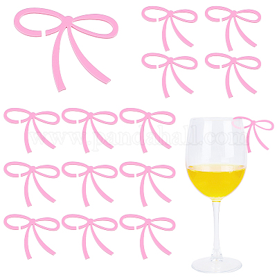 40шт акриловые подвески для бокалов AJEW-HY0002-52A-01-1