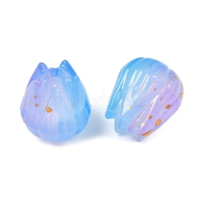 Непрозрачные акриловые бусины OACR-G054-04B-1