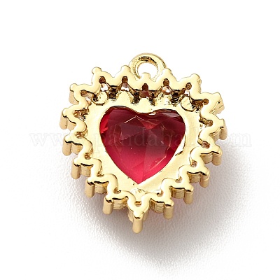 Латунные микро проложить кубического циркония подвески KK-G414-13G-1