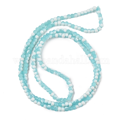 Матовое стекло треск бисер нитей X1-GLAA-U001-4mm-M08-1