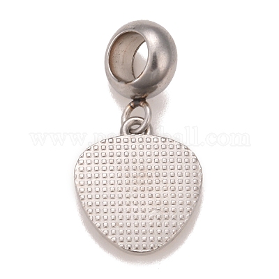 304 нержавеющая сталь хрустальные стразы европейские подвески-шармы STAS-F278-17P-1