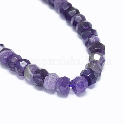 Natürlichen Amethyst Perlen Stränge&nbsp;G-F632-13A-01-1