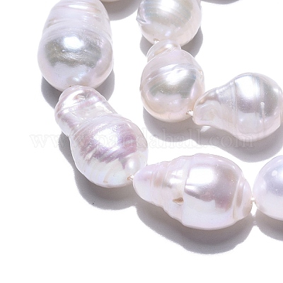 Натуральный жемчуг в стиле барокко PEAR-S019-02E-03-1